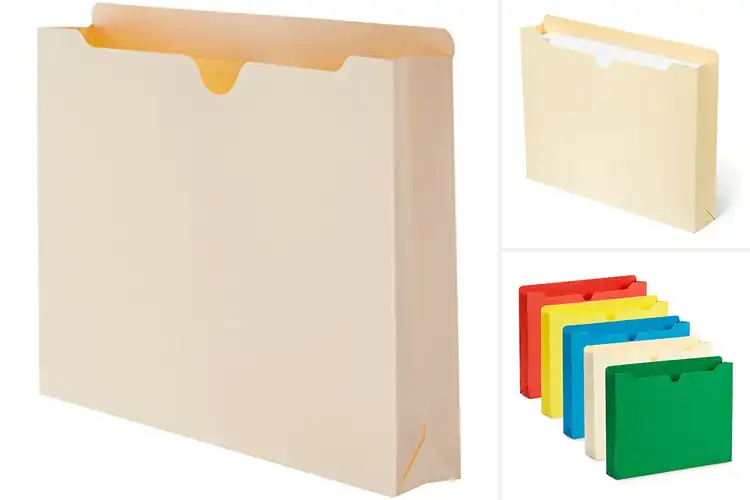 Detailed view of Best 2-Inch Expansion File Folders