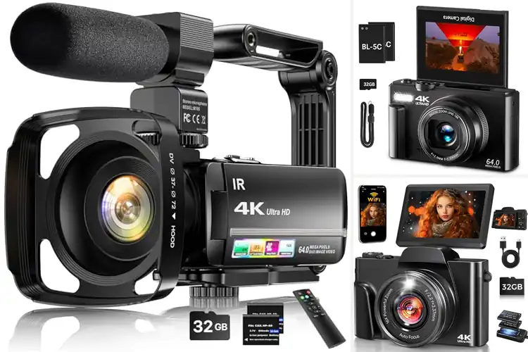 Detailed view of Best 4K Cameras