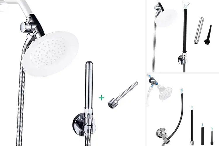 Detailed view of Best 8 Ft Hose Enema System
