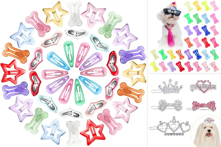 Detailed view of Best Alloy Pet Hair Barrettes