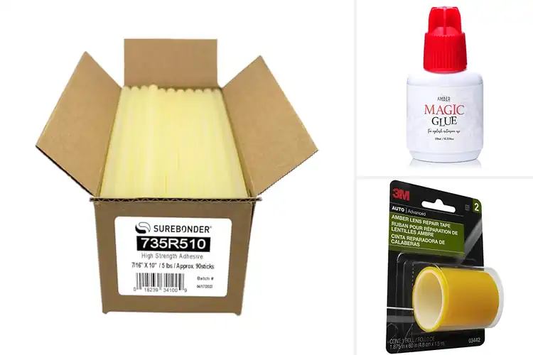 Detailed view of Best Amber Adhesives: Top 10 Picks for Strong, Lasting Bonds