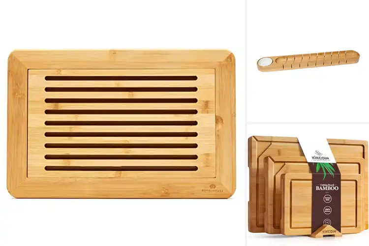 Detailed view of Best Bamboo Bread Cutting Boards For Serving