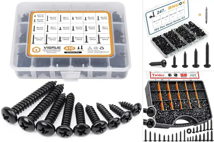 Detailed view of Best Black Stainless Steel Set Screws