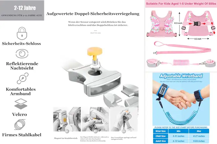 Detailed view of Best Comfortable Child Leashes