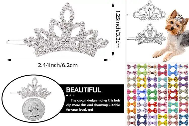 Detailed view of Best Costume Hair Clips for Dogs: Top 10 Playful Styles