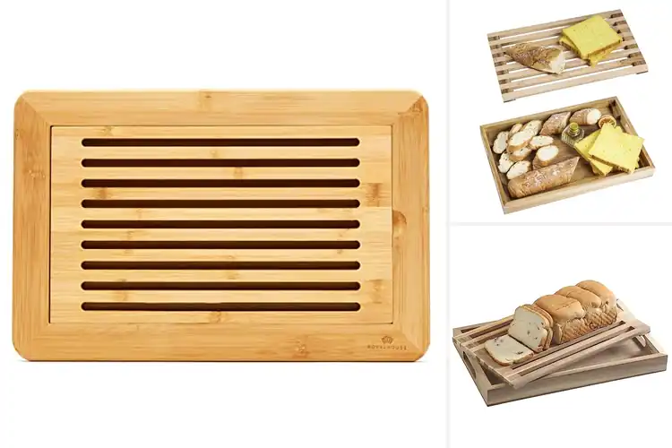 Detailed view of Best Cutting Boards With Crumb Catchers