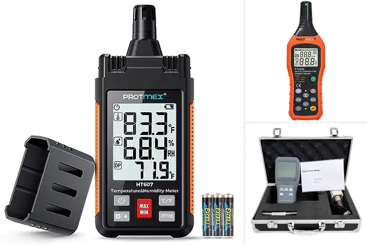 Detailed view of Best Dew Point Meters
