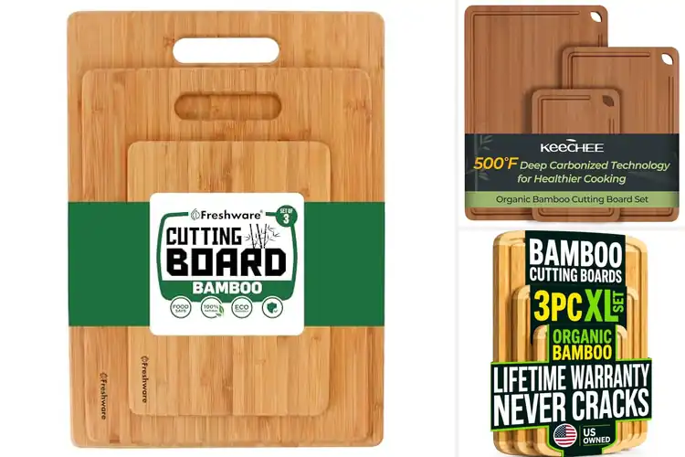 Detailed view of Best Eco Friendly Bamboo Cutting Boards