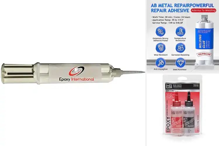 Detailed view of Best Epoxy International Adhesive