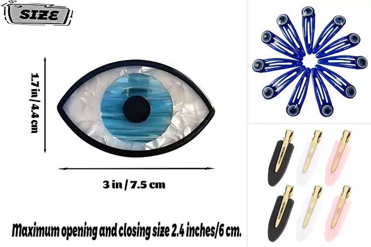 Detailed view of Best Eye-Blocking Hair Clips