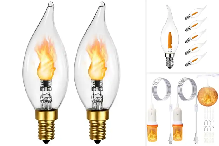 Detailed view of Best Fire Effect Bulbs For Patio