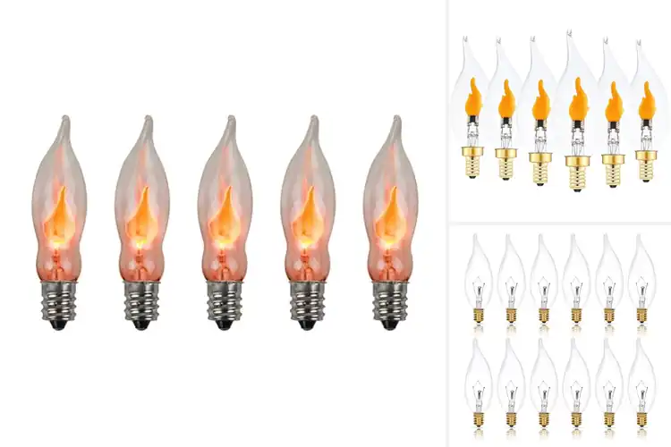 Detailed view of Best Flame Light Bulbs: Cozy Glow Picks You’ll Love