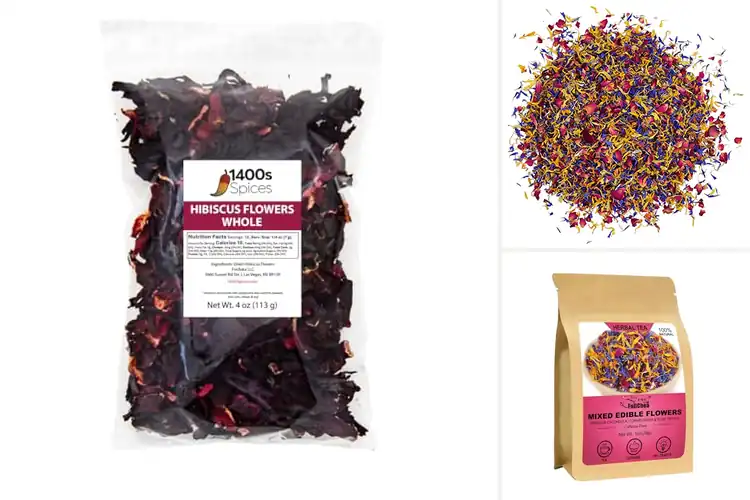 Detailed view of Best Food Grade Dried Flowers