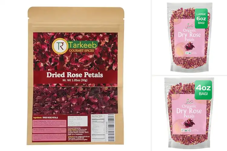 Detailed view of Best Food Grade Rose Petals: Top Picks for Culinary Magic