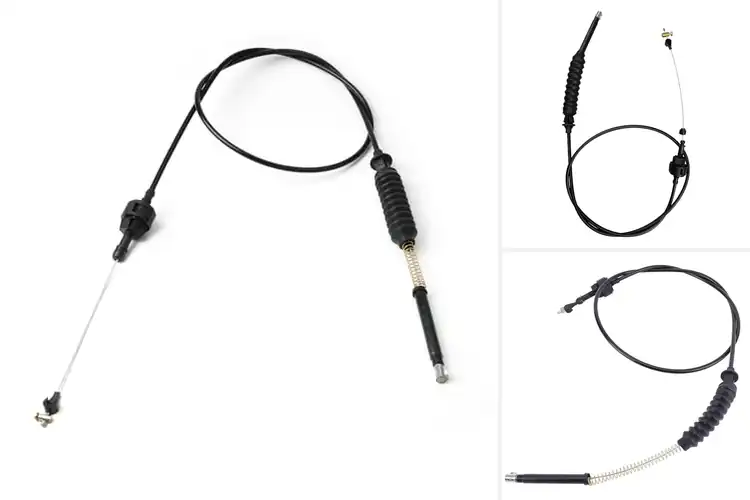 Detailed view of Best Ford AOD Transmission Detent Kickdown Cables