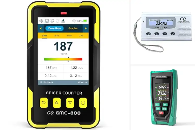 Detailed view of Best Geiger Counters
