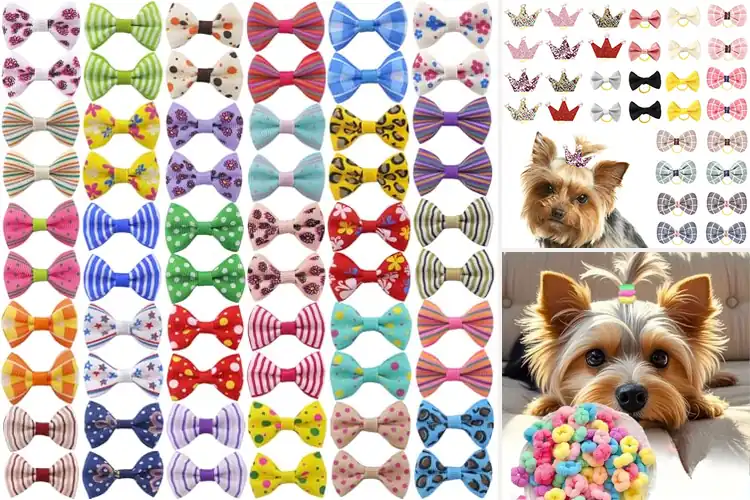 Detailed view of Best Gift Hair Accessories for Dogs