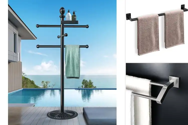 Detailed view of Best Heavy-Duty Towel Racks: Top 10 Durable & Stylish Racks