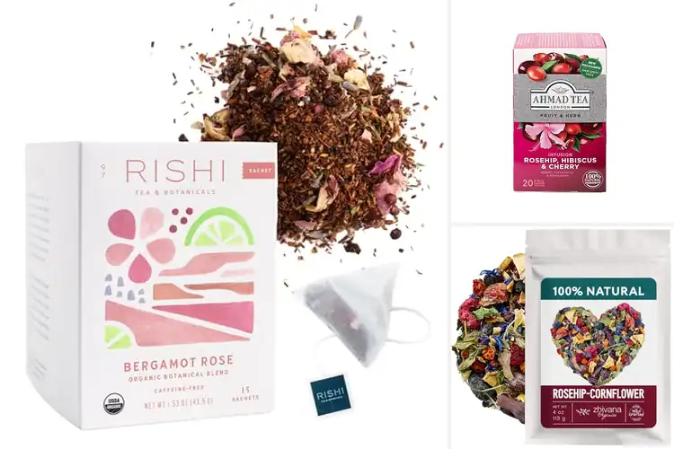 Detailed view of Best Herbal Rose Tea Blends: Top 10 Relaxing Floral Picks