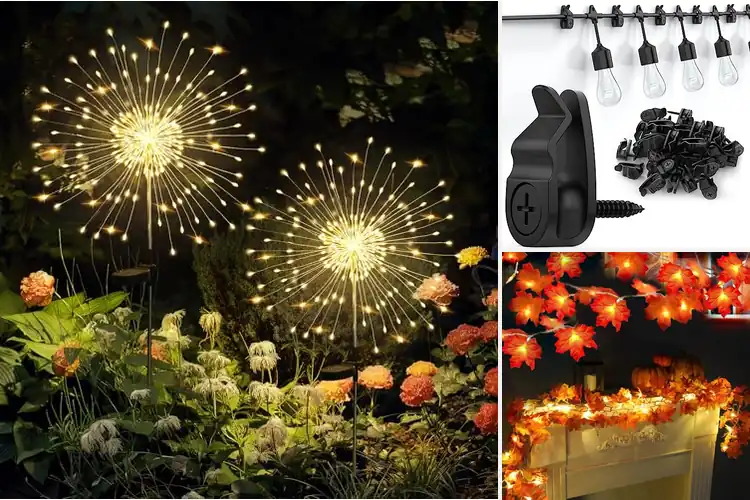 Detailed view of Best Holiday Decor Lights for a Soft, Warm Glow