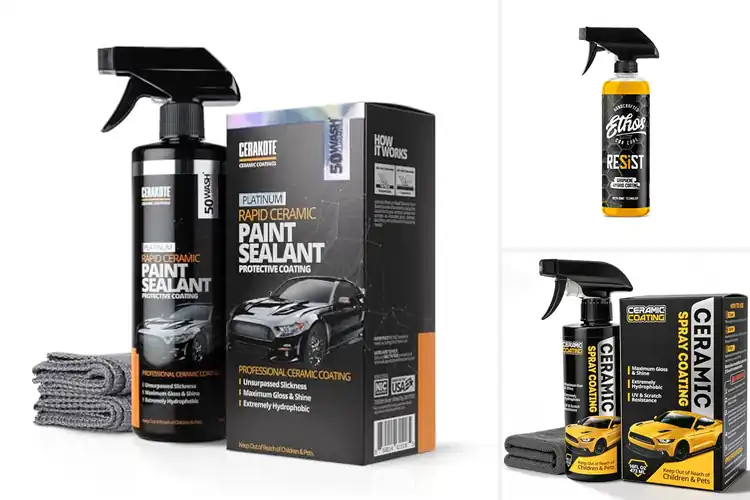 Detailed view of Best Hydrophobic Car Coatings for Shine & Water Repellence