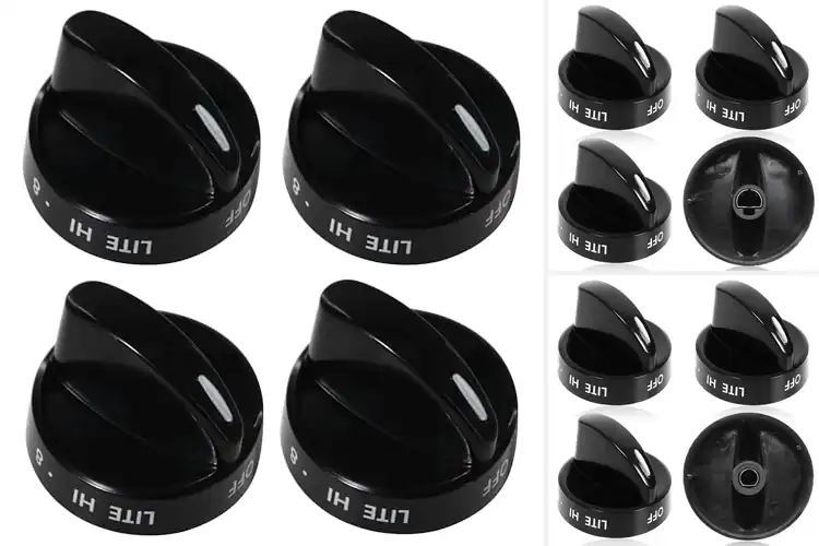 Detailed view of Best Kenmore Gas Range Knobs