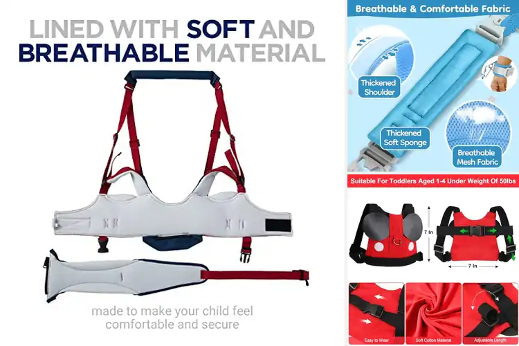 Detailed view of Best Kids Walking Assistant Straps