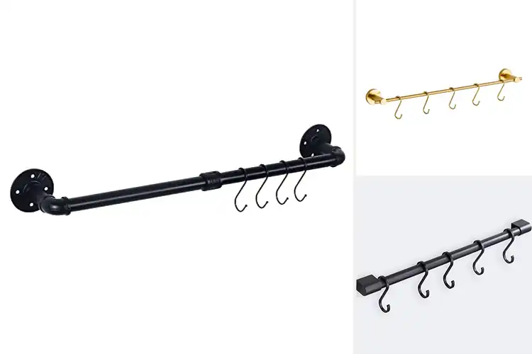 Detailed view of Best Kitchen Towel Bar With Hooks