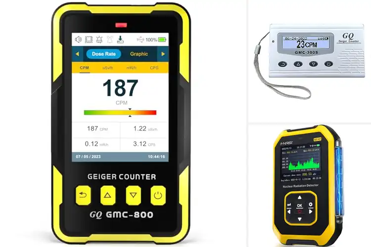 Detailed view of Best LCD Display Geiger Counters For Readability