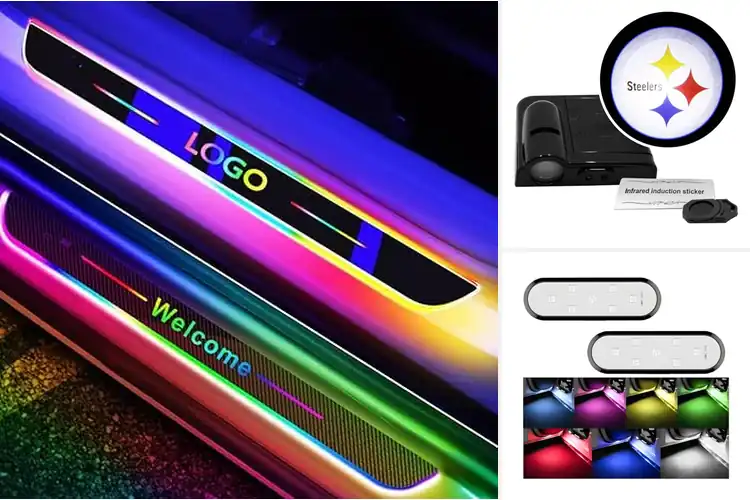 Detailed view of Best LED Car Door Lights: Top 10 Stylish & Safe Upgrades