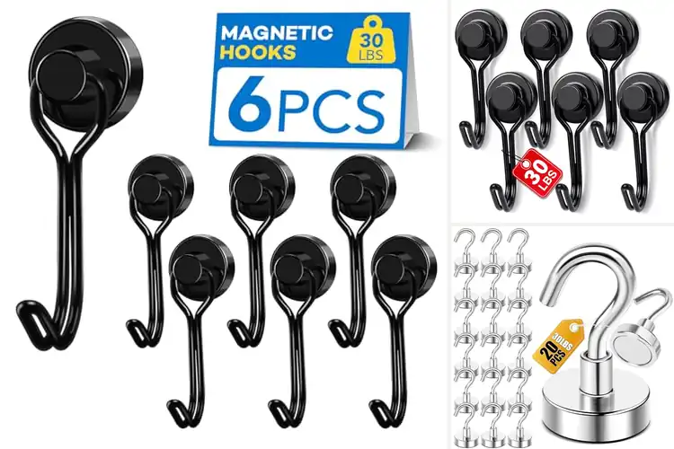 Detailed view of Best Magnetic Hooks For Kitchens