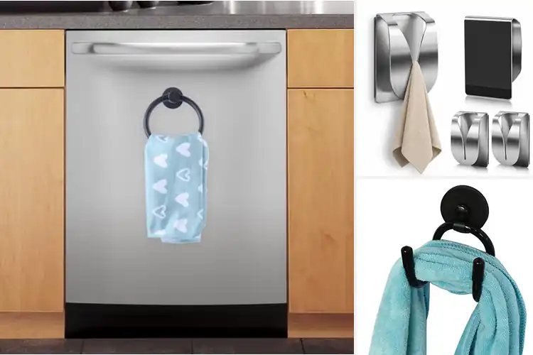 Detailed view of Best Magnetic Kitchen Towel Hangers