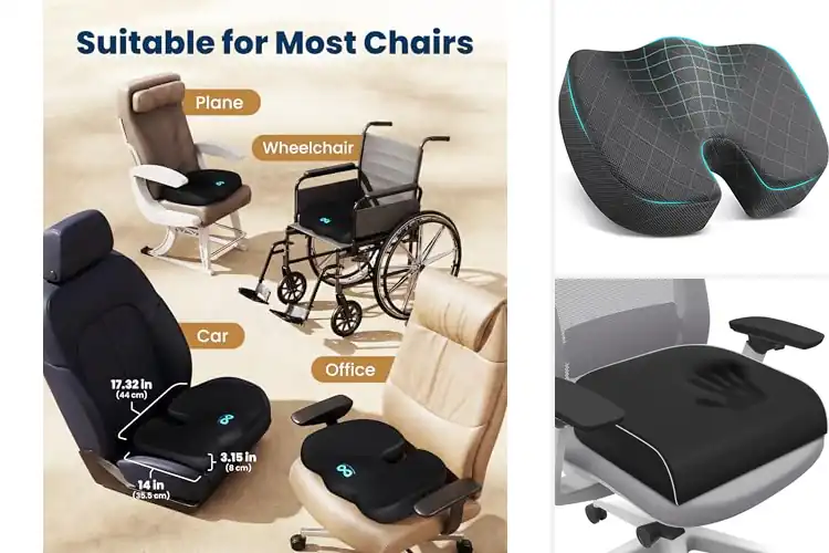 Detailed view of Best Memory Foam Seat Cushions for Lasting Comfort