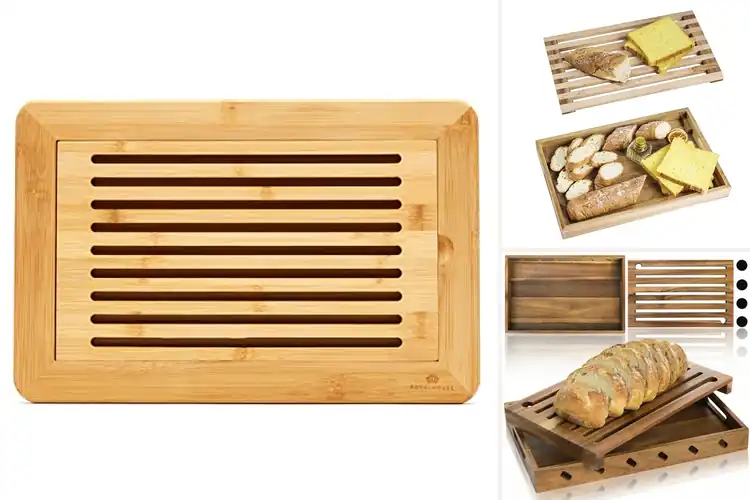 Detailed view of Best Mess Free Bread Boards