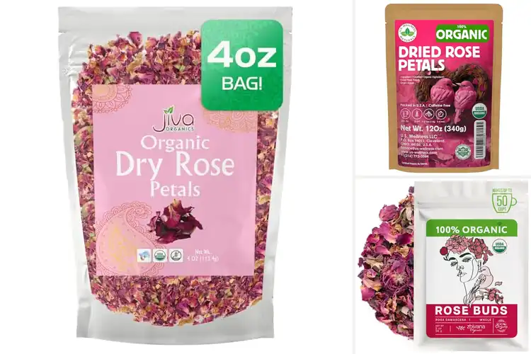 Detailed view of Best Organic-Style Rose Petals