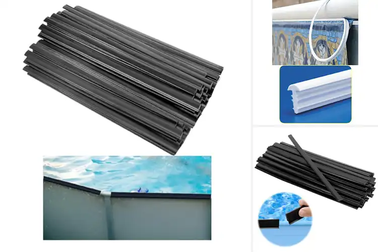 Detailed view of Best Pool Liner Securing Strips