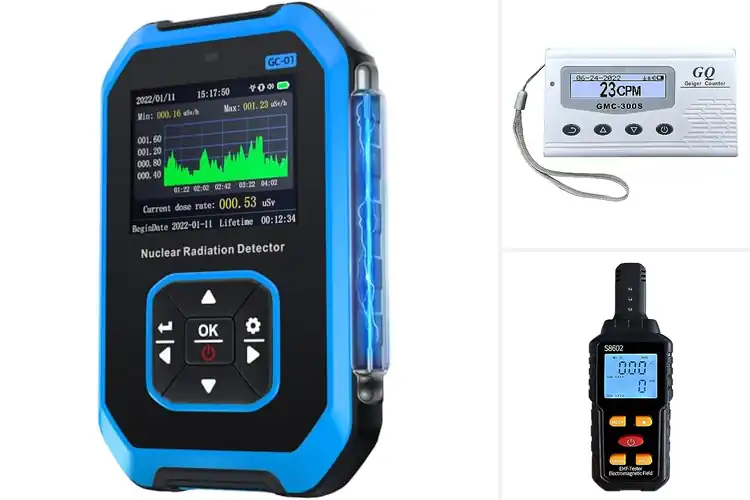 Detailed view of Best Portable Geiger Counter With Storage Bag
