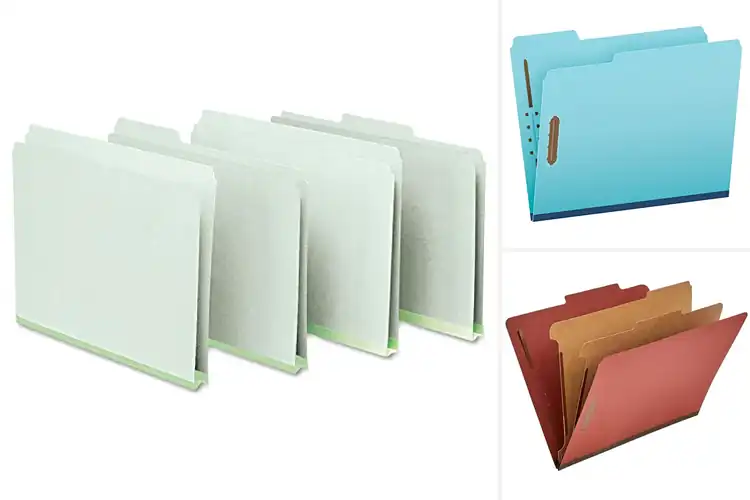 Detailed view of Best Pressboard File Folders