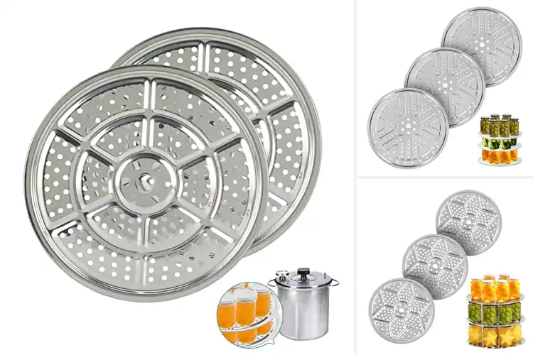 Detailed view of Best Pressure Canning Racks