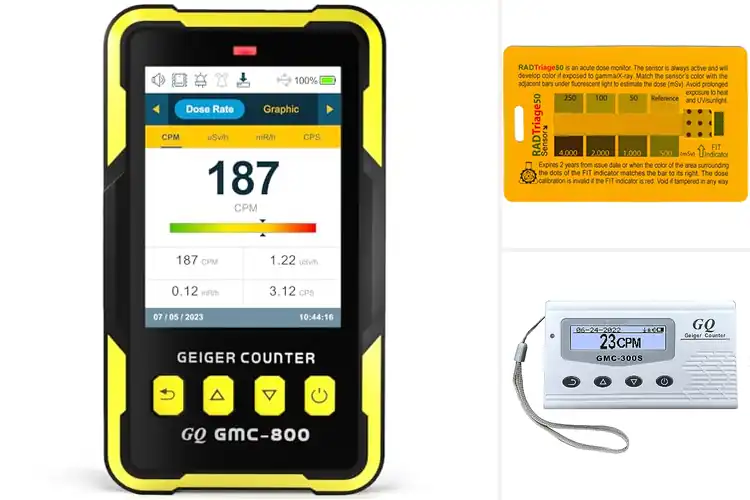 Detailed view of Best Radiation Dosimeters: Durable & Real-Time Safety Picks