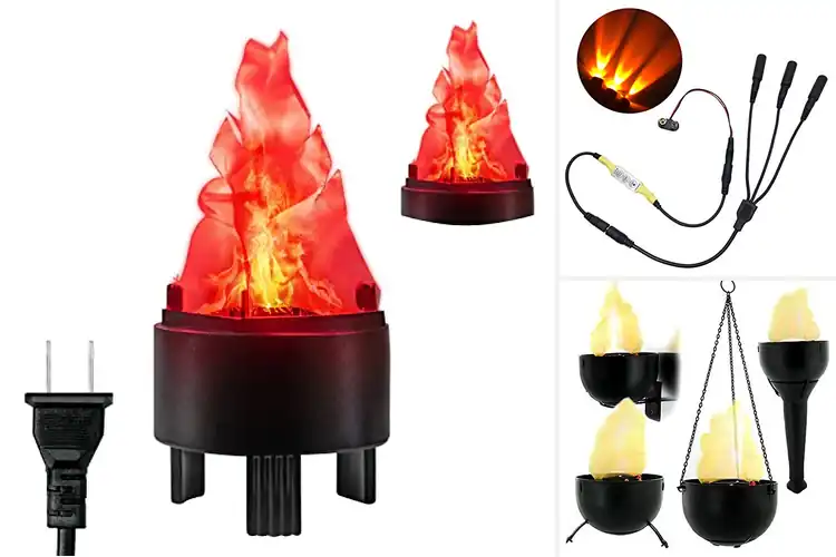Detailed view of Best Realistic Flame Effects