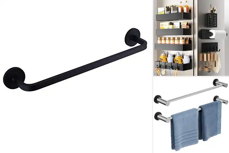 Detailed view of Best Refrigerator Towel Racks