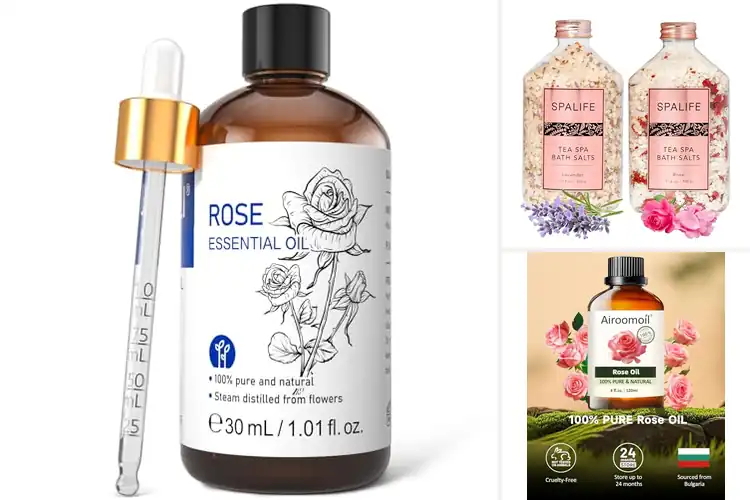 Detailed view of Best Relaxing Rose Petal Aromas