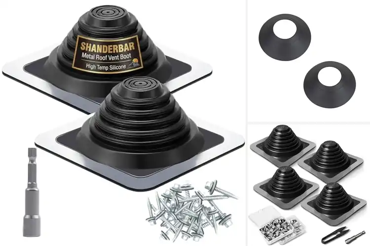 Detailed view of Best Roof Vent Boots
