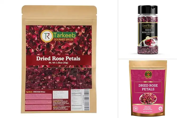 Detailed view of Best Rose Petal Baking Decorations