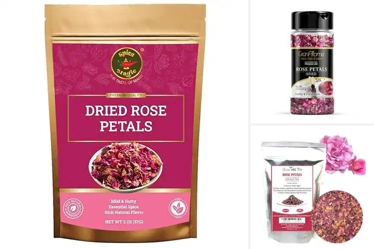 Detailed view of Best Rose Petal Tea Ingredients for a Delightful Brew
