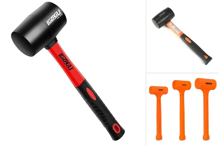 Detailed view of Best Rubber Hammers for Effortless, Precise Work