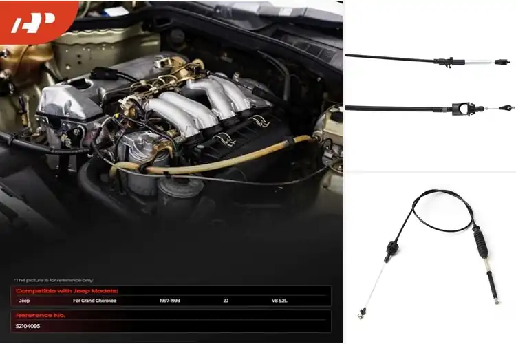 Detailed view of Best RWD Vehicle Detent Cables