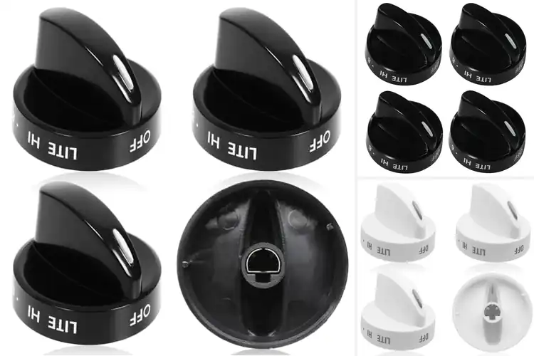 Detailed view of Best Sears Range Control Knobs