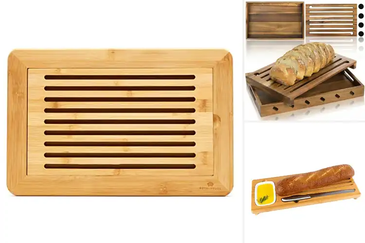 Detailed view of Best Serving Boards With Crumb Trays